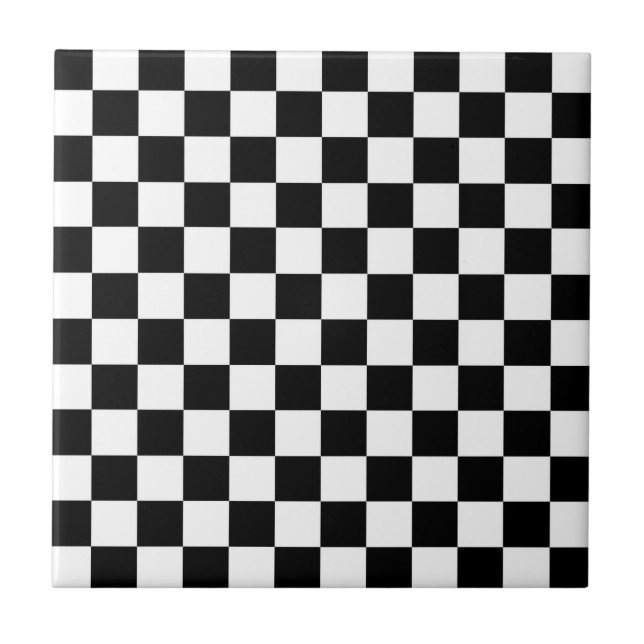 The Checker Flag Tile (Front)