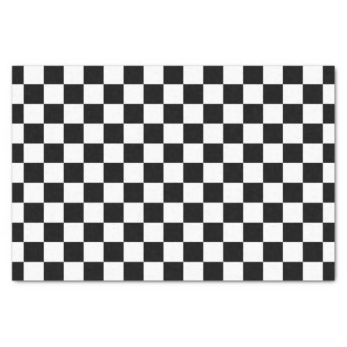 The Checker Flag Tissue Paper