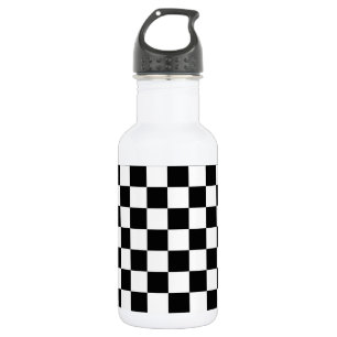 The Checker Flag Water Bottle