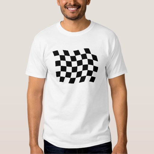 The Checkered Flag Shirt | Zazzle