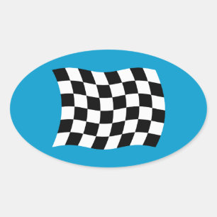 The Checkered Flag Sticker