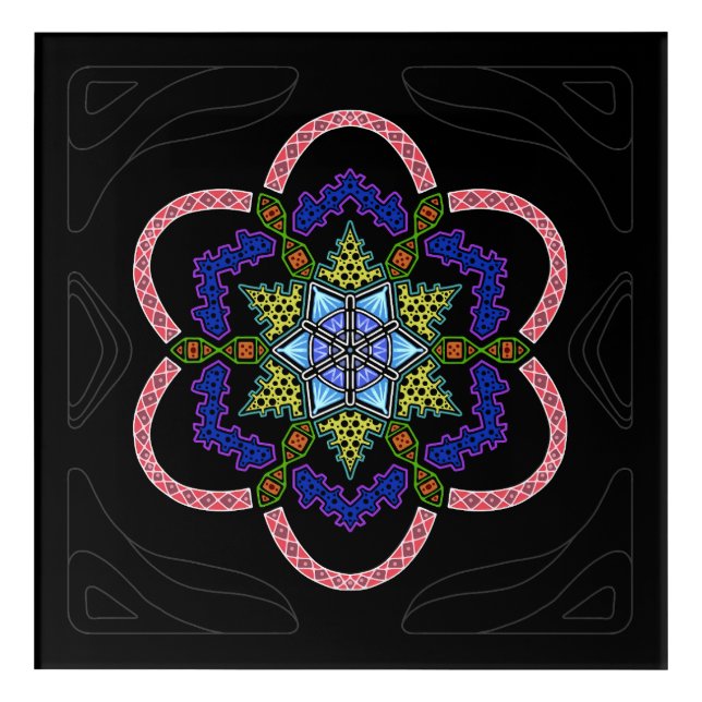 The Cheese Did Not Stand Alone Throw Pillow Acrylic Print (Front)