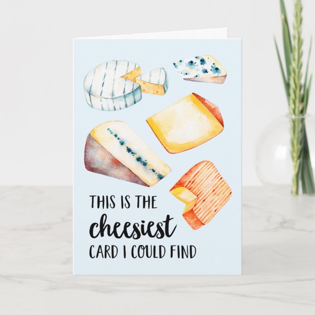 The Cheesiest | Funny Birthday Card (Front)
