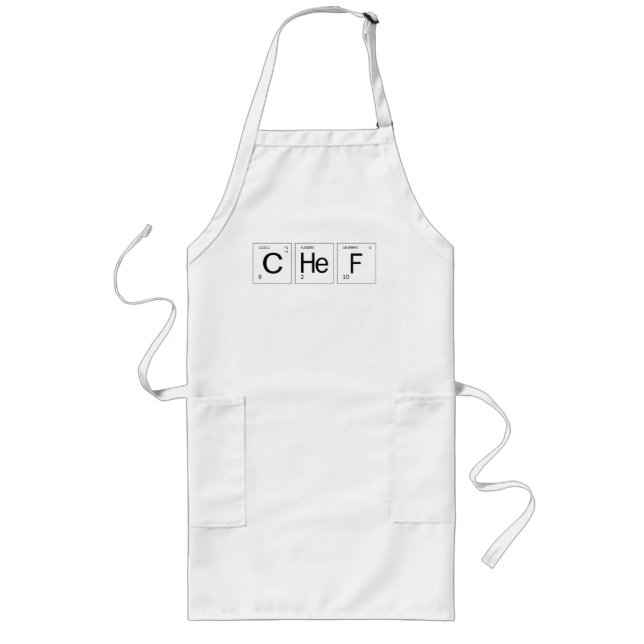 The Chef Long Apron (Front)