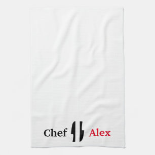 The Chef Personalized Kitchen Towel