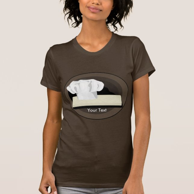 The Chef Women's Bella Canvas T-shirt (Front)