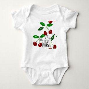 The Cherry On The Cake Baby Bodysuit