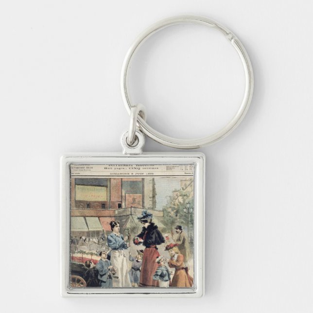 The Cherry Season Keychain (Front)