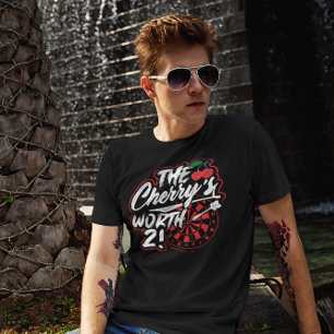 The Cherry's Worth 2 - Funny Dart T-Shirt