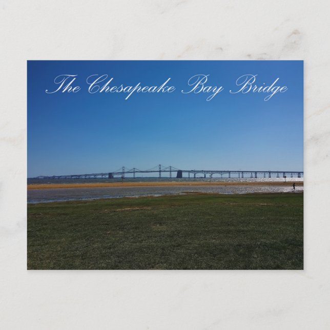 The Chesapeake Bay Bridge Postcard (Front)