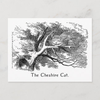 The Cheshire Cat Alice in Wonderland Art Card