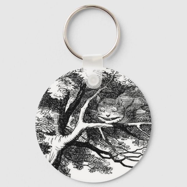 The cheshire cat keychain (Front)