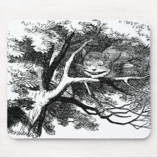 The cheshire cat mouse pad