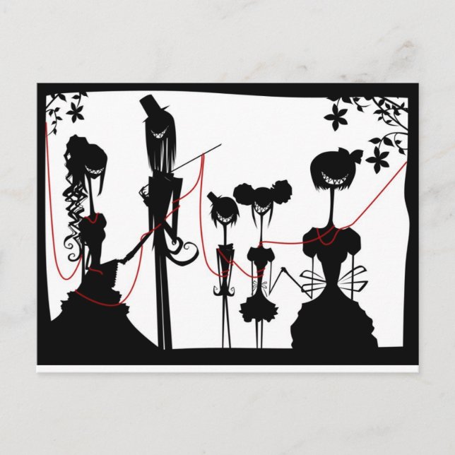 The cheshire family postcard (Front)