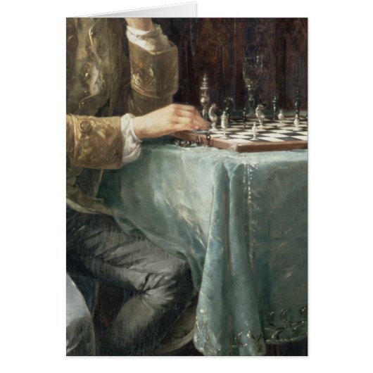 The Chess Players, 1887 Cards (Front)