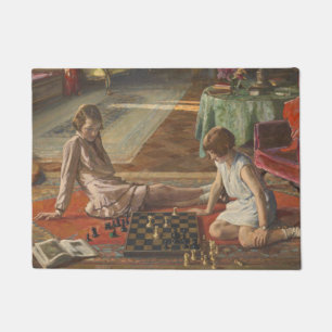 The Chess Players (by John Lavery) Doormat
