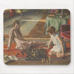 The Chess Players (by John Lavery) Mouse Pad