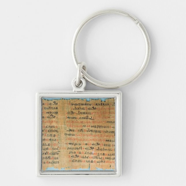The Chester Beatty Medical Papyrus Keychain (Front)