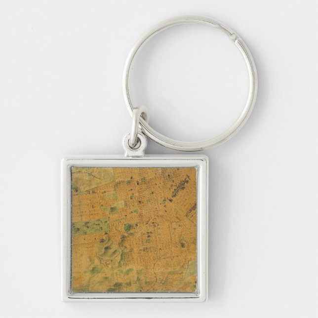 The Chevalier  Map of San Francisco Keychain (Front)
