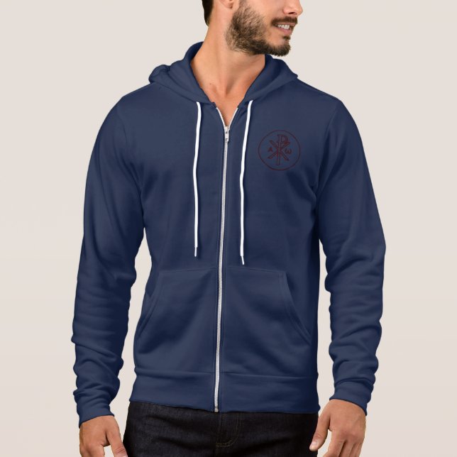 The Chi-Rho Christogram symbol  Hoodie (Front)
