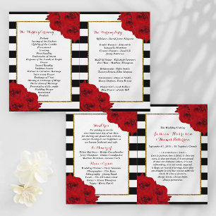 The Chic Modern Luxe Wedding Collection- Red Roses