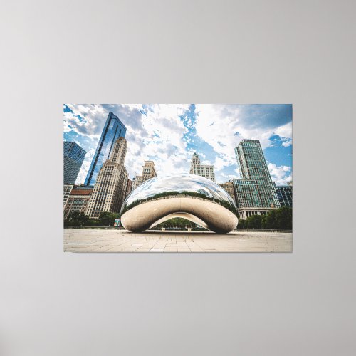 The Chicago Bean at Millenium Park Wall Art