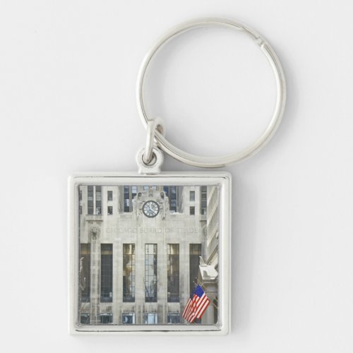 The Chicago Board of Trade Chicago Illinois Keychain