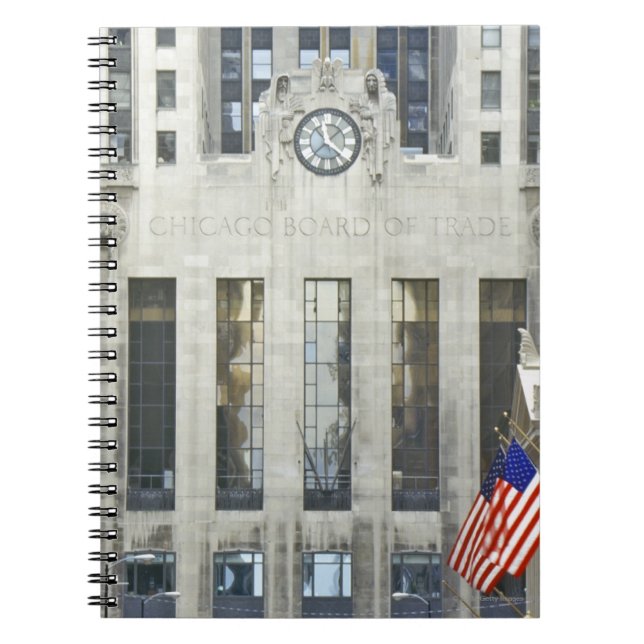 'The Chicago Board of Trade, Chicago, Illinois' Notebook (Front)