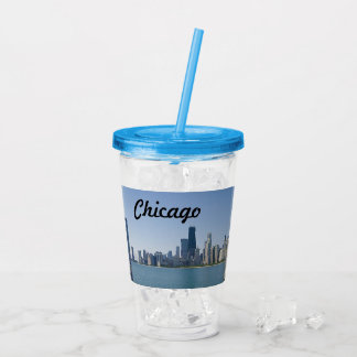 The Chicago Skyline Acrylic Tumbler