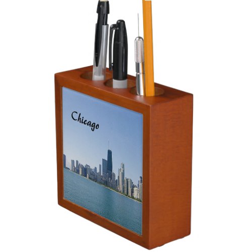 The Chicago Skyline Desk Organizer