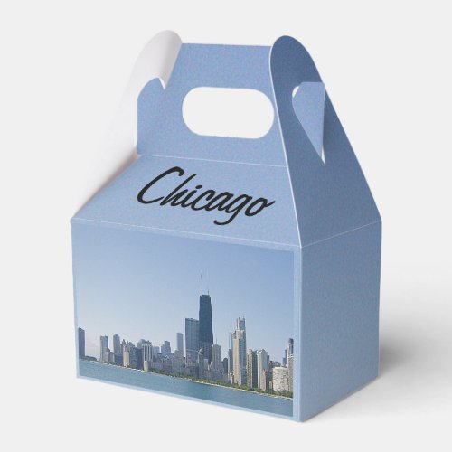 The Chicago Skyline Favor Boxes