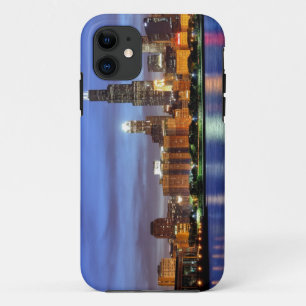 The Chicago skyline from the Adler Planetarium iPhone 11 Case