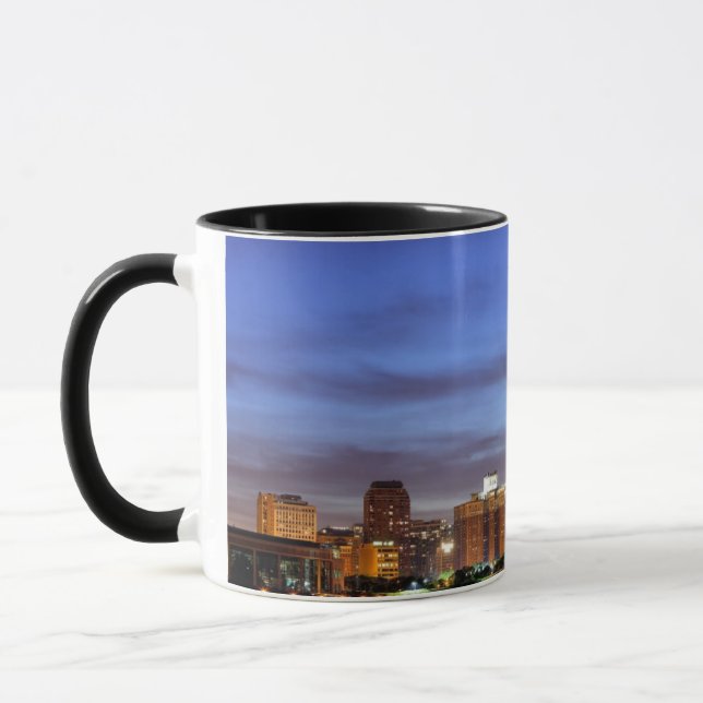The Chicago skyline from the Adler Planetarium Mug (Left)