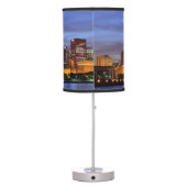 The Chicago skyline from the Adler Planetarium Table Lamp (Back)