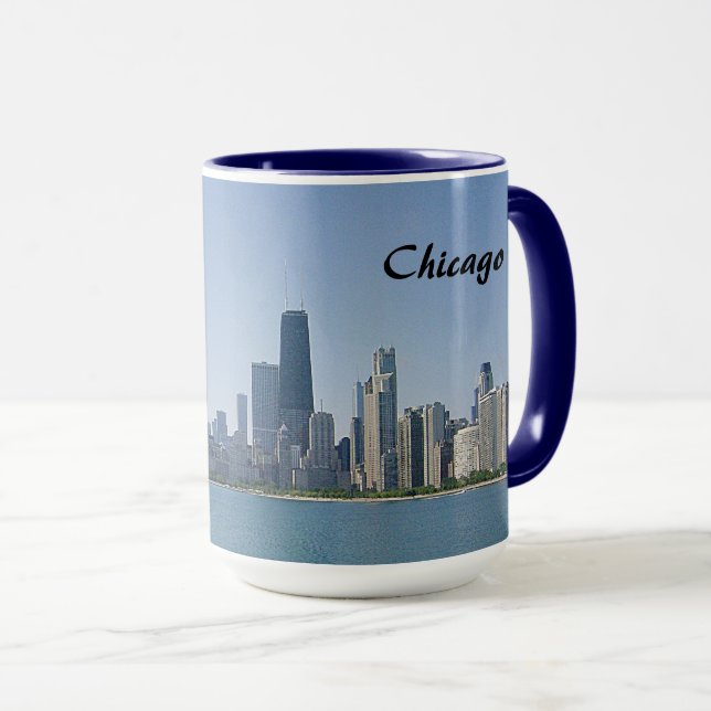 The Chicago Skyline Mug (Front Right)