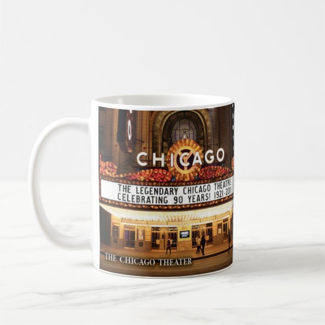 The Chicago Theater Historical Mug (Left)