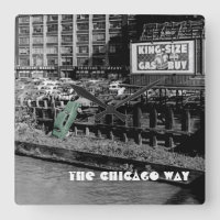 THE CHICAGO WAY ANGRY MOTORIST COLORSPLASH ANTIQUE