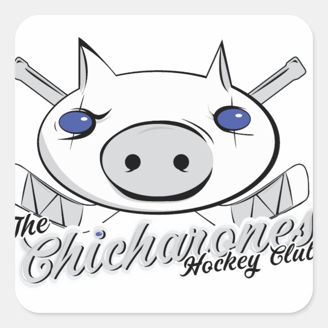 The Chicharones Square Sticker (Front)