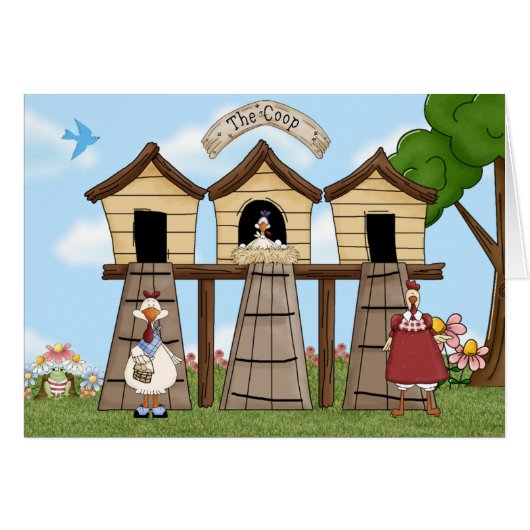 The Chicken Coop Cards (Front Horizontal)