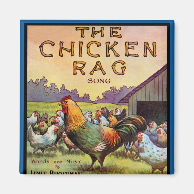 The Chicken Rag Magnet (Front)