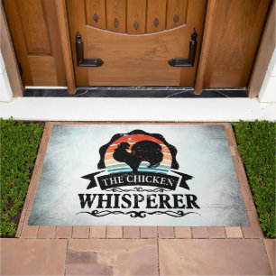 The Chicken Whisperer Funny Doormat