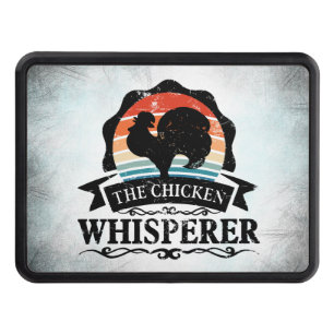 The Chicken Whisperer Funny Hitch Cover