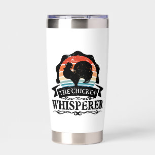 The Chicken Whisperer Funny Insulated Tumbler