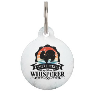 The Chicken Whisperer Funny Pet ID Tag
