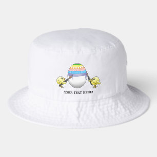 The chicks' paint a beautiful Easter egg Bucket Hat