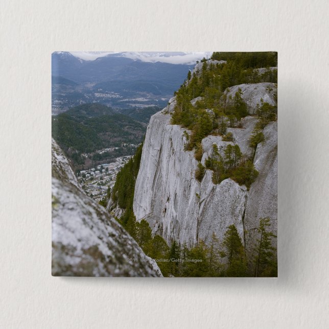 The "Chief" Arial View in Squamish Button (Front)