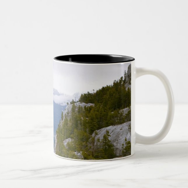 The "Chief" Arial View in Squamish Two-Tone Coffee Mug (Right)