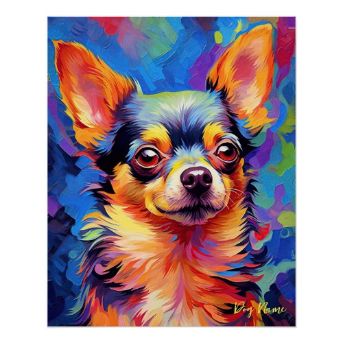 The Chihuahua Dog 002 _ Zetton Ziana Poster