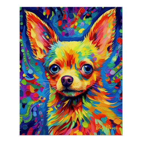 The Chihuahua Dog 003 _ Zetton Ziana Poster