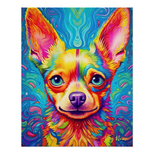 The Chihuahua Dog 004 _ Zetton Ziana Poster